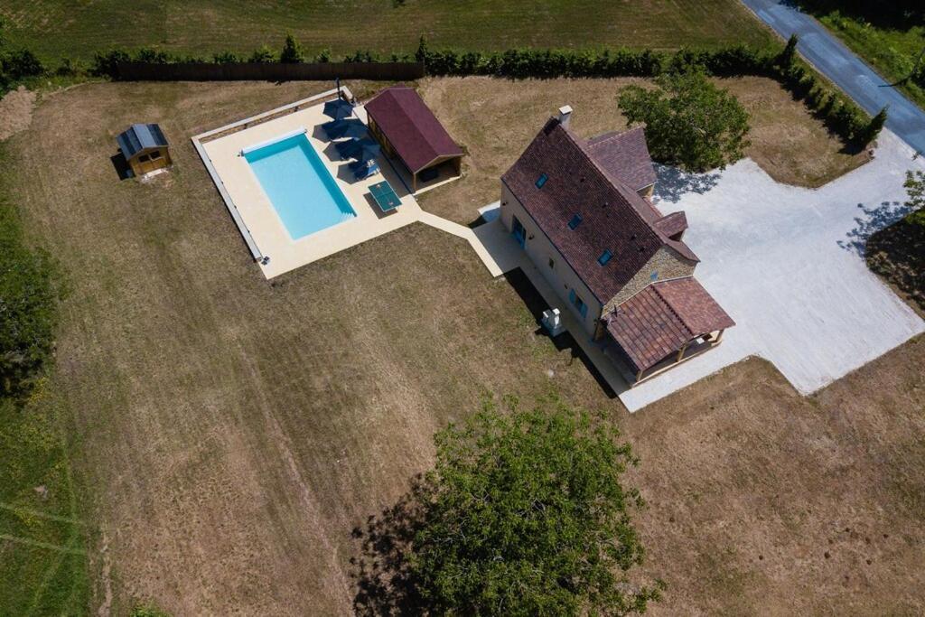 Luxury 3 Bed Home With Heated Swimming Pool Air Con And Boules Pitch Salignac-Eyvigues Buitenkant foto