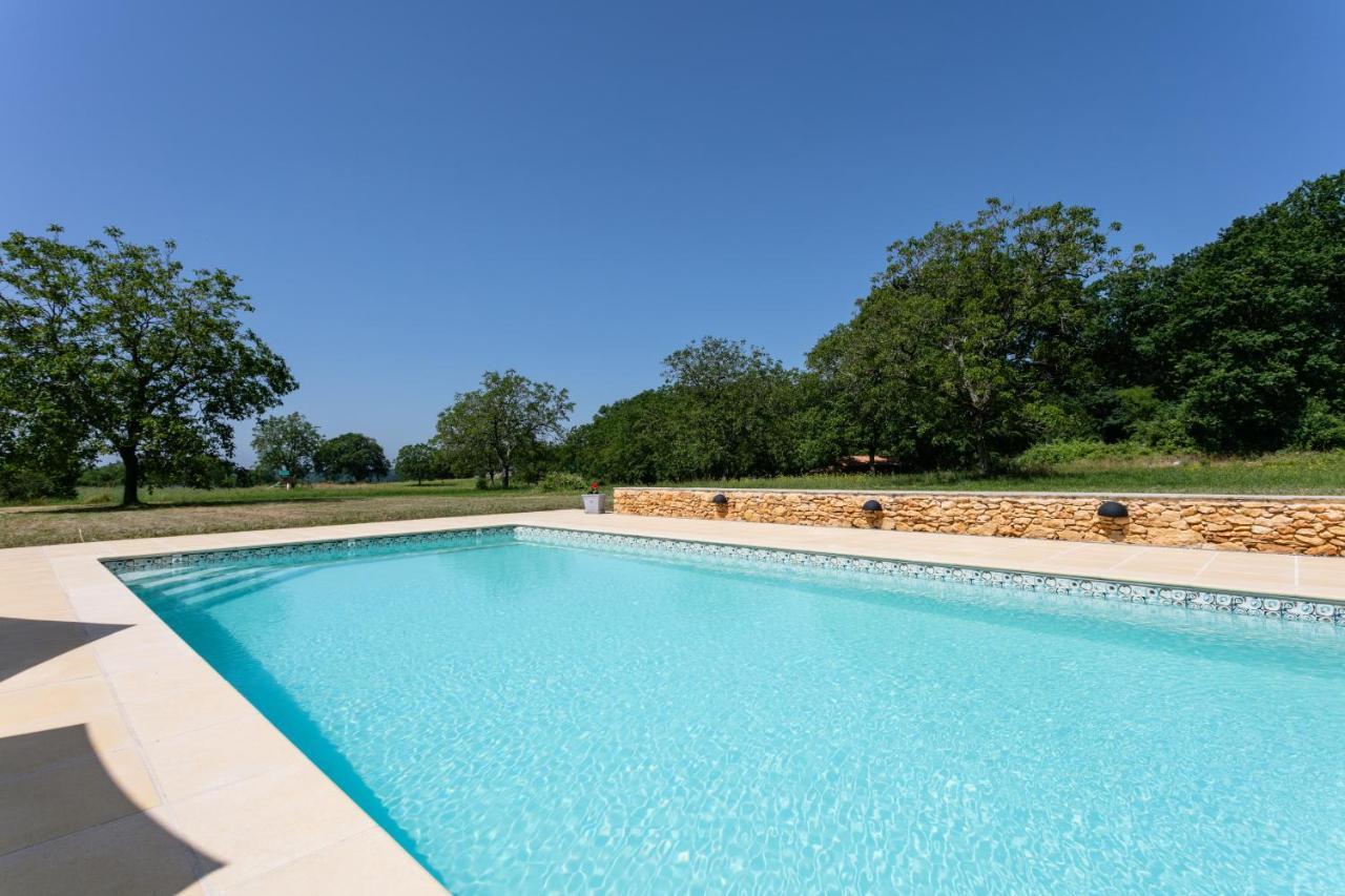 Luxury 3 Bed Home With Heated Swimming Pool Air Con And Boules Pitch Salignac-Eyvigues Buitenkant foto
